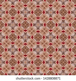 Abstract decorative islamic multicolor mosaic texture. Ornamental seamless pattern