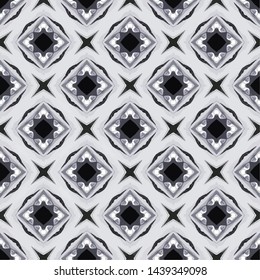 Abstract decorative islamic multicolor mosaic texture. Ornamental seamless pattern