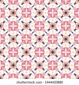 Abstract decorative islamic multicolor mosaic texture. Ornamental seamless pattern