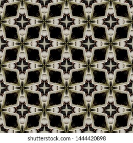 Abstract decorative islamic multicolor mosaic texture. Ornamental seamless pattern