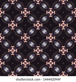 Abstract decorative islamic multicolor mosaic texture. Ornamental seamless pattern