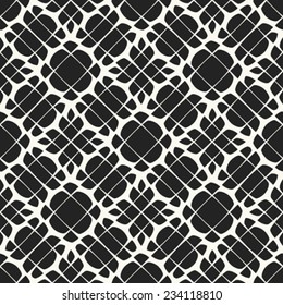 Abstract decorative lattice background. Seamless pattern. Vector.