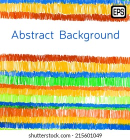 Abstract decorative marker background. Vector EPS illustration