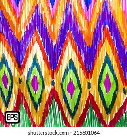 Abstract decorative marker background. Vector EPS illustration