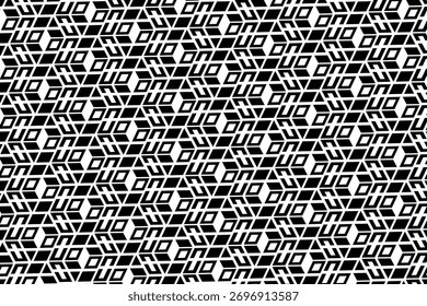 Abstrakter, dekorativer, einfarbiger, geometrischer Hintergrund