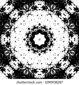 Abstract decorative multicolor texture - kaleidoscopic color halftone pattern.vector