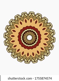 Abstract decorative multicolor texture kaleidoscopic pattern computer generated fractal design.