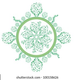 Abstract decorative ornament
