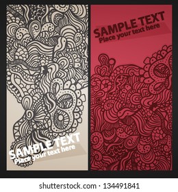 Abstract decorative ornamental backgrounds