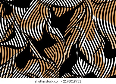 Abstract decorative pattern. Vector Illustration.