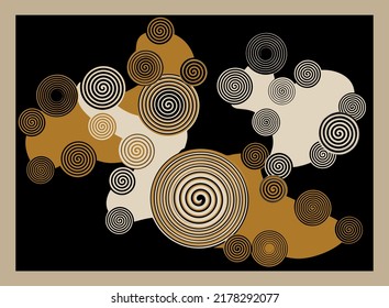 Abstract decorative pattern. Vector Illustration.