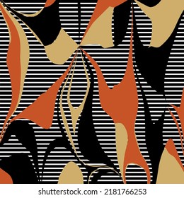 Abstract decorative pattern. Vector Illustration.