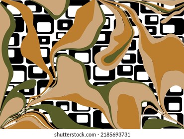 Abstract decorative pattern. Vector Illustration.