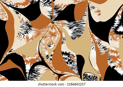 Abstract decorative pattern. Vector Illustration.