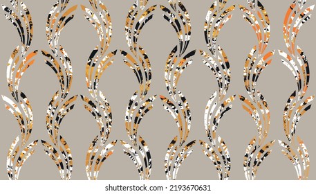 Abstract decorative pattern. Vector Illustration.