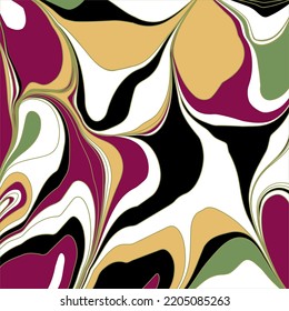 Abstract decorative pattern. Vector Illustration.