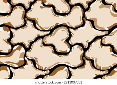 Abstract decorative pattern. Vector Illustration.