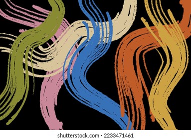 Abstract decorative pattern. Vector Illustration.