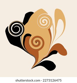 Abstract decorative pattern. Vector Illustration.