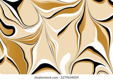 Patrón decorativo abstracto. Ilustración vectorial.