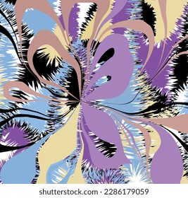 Abstract decorative pattern. Vector Illustration.