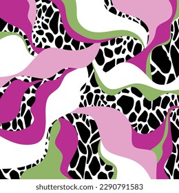 Abstract decorative pattern. Vector Illustration.
