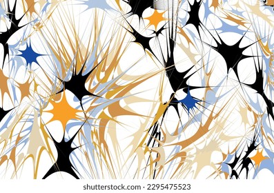 Abstract decorative pattern. Vector Illustration.
