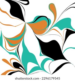 Abstract decorative pattern. Vector Illustration.