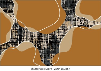 Abstract decorative pattern. Vector Illustration.