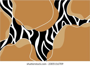 Abstract decorative pattern. Vector Illustration.