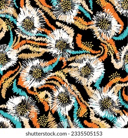 Abstract decorative pattern. Vector Illustration