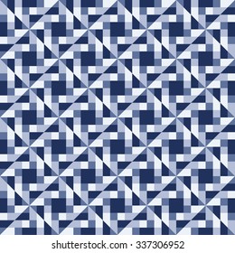 Abstract decorative pixelated background. Seamless pattern.