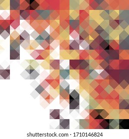 
Abstract decorative pixelated colorful texture. vector pattern. 