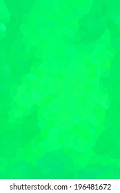 Abstract decorative pixels build illusion.