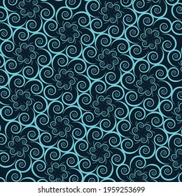 Abstract decorative seamless pattern design