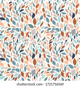 Abstract decorative seamless pattern, pastel colors