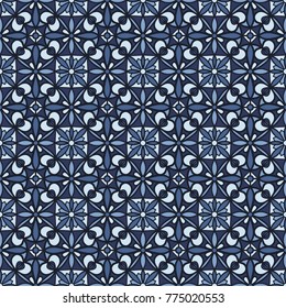 Abstract decorative seamless pattern. Retro background, wallpaper, backdrop.