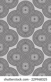 Abstract decorative seamless pattern. Vector illustration