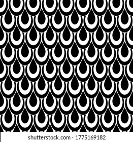 Abstrakte dekorative, nahtlose Skalen Muster und Textur. Vektorkunst.