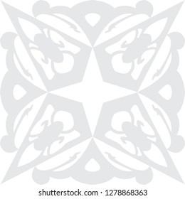 The Abstract Decorative Seamless Vector Pattern With Various Shapes