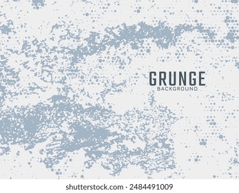 Abstract decorative soft blue grunge background design vector