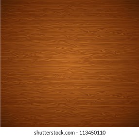 Abstract decorative striped textured wooden background - vector illustration.