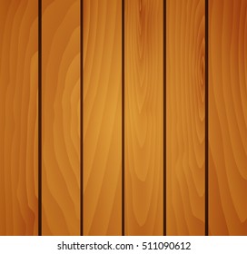 Abstract decorative striped wood plank background. Vector illustration. EPS10