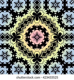 abstract decorative texture patterns elements of geometric figures in the form of a circle