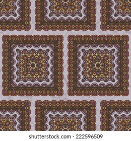 Abstract decorative textured background. Vector seamless pattern.
