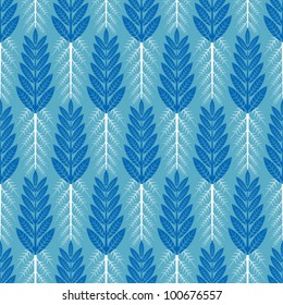 Resumen decorativo texturizado de fondo herbático del bosque encantado. Patrón sin foco. Vector.