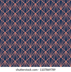 Abstract Decorative Tile. Geometric Seamless Pattern. Floral background.