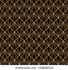 Abstract Decorative Tile. Geometric Seamless Pattern. Floral background.