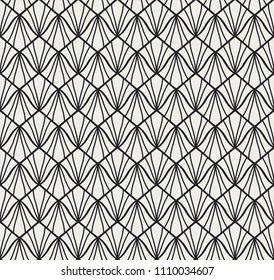 Abstract Decorative Tile. Geometric Seamless Pattern. Floral background.