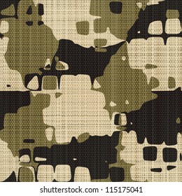 Abstract decorative urban print background. Seamless pattern. Vector.